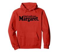 I DON'T REALLY CARE MARGARET JD VANCE CITA Sudadera con Capucha