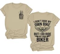 I Don't Ride My Own Bike But I Do Ride My Own Biker, I Don't Ride My Own Bike But I Do Ride My Own Biker Shirts, caqui, S