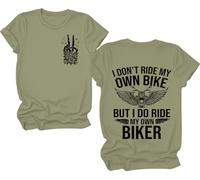 I Don't Ride My Own Bike But I Do Ride My Own Biker, I Don't Ride My Own Bike But I Do Ride My Own Biker Shirts, verde, XXL
