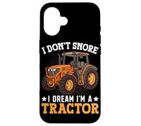 I Don't Ronco Sueño Soy Tractor Carcasa para iPhone 16