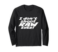 I don't shoot RAW photos - EVER! - Photography Manga Larga