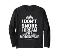 I Don't Snore I Dream I'm A Motorcycle Manga Larga