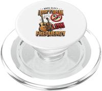 I Don't Speak Baja Frecuencia Divertido Bajo Clave Música Juego de Palabras Agudos PopSockets PopGrip para MagSafe
