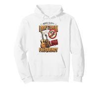 I Don't Speak Baja Frecuencia Divertido Bajo Clave Música Juego de Palabras Agudos Sudadera con Capucha
