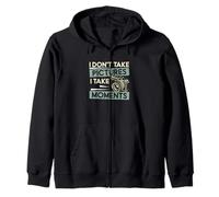 I Don't Take Pictures I Take Moments Funny Fotoperiodistas Sudadera con Capucha