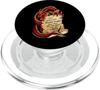 I Don't Understand Stupid People Funny Dragon Woman Men PopSockets PopGrip para MagSafe