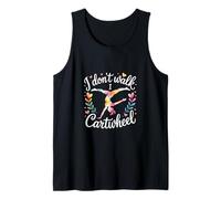 I Don't Walk I Cartwheel Gymnastics Athlete Training |- Camiseta sin Mangas