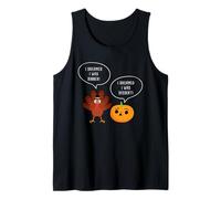 I Dreamed I Was Dinner, Dessert. Thanksgiving Turkey Pumpkin Camiseta sin Mangas