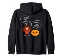 I Dreamed I Was Dinner, Dessert. Thanksgiving Turkey Pumpkin Sudadera con Capucha