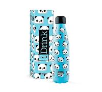 I-Drink Botella Térmica Doble Pared 350/500/750/1.000 ML, Decorada (500 ML, Panda)