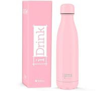 I-Drink ID0015 Botella térmica 500ml Rosa, Metal, 0.5 Liters