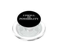 I Dwell in Possibility Emily Dickinson Poesía Cita PopSockets PopGrip para MagSafe