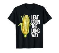 I Eat Corn The Long Way - Funny Inappropriate tee Camiseta
