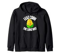 I Eat Corn The Long Way - Funny Inappropriate tee Sudadera con Capucha