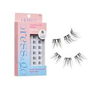 i-ENVY Press&Go - Pestañas autoadhesivas, no necesita pegamento, pestañas postizas en racimos, fácil aplicación, pestañas a presión en 1 paso, sin daños ni residuos (Clean Day Pure)