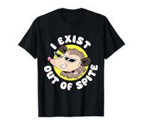 I Exist Out of Spite Funny Anti Social Mood Gift Camiseta