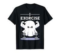 I Exorcise Ghost Pun Fiesta de Halloween Exorcista Gimnasio Humor Camiseta