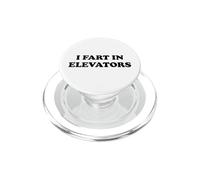 I Fart In Elevators PopSockets PopGrip para MagSafe