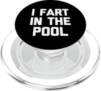I Fart In The Pool - Divertido Dicho sarcástico Piscina PopSockets PopGrip para MagSafe