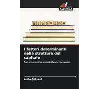 I fattori determinanti della struttura del capitale