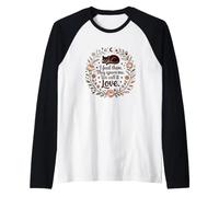 I Feed Them They Ignore Me We Call It Love - Diseño de Gato Camiseta Manga Raglan