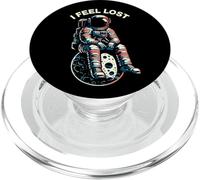 I Feel Lost Astronauta Sentado en la Luna Retro Espacial PopSockets PopGrip para MagSafe