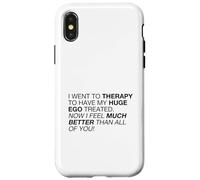 I Feel Much Better Than All of You (Declaración Divertida) Carcasa para iPhone X/XS
