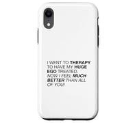 I Feel Much Better Than All of You (Declaración Divertida) Carcasa para iPhone XR