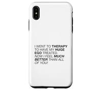 I Feel Much Better Than All of You (Declaración Divertida) Carcasa para iPhone XS MAX