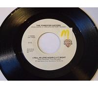I Fell In Love Again Last Night-7" 45