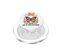 I Find Your Lack of Faith Disturbing Butterfly Christian PopSockets PopGrip para MagSafe