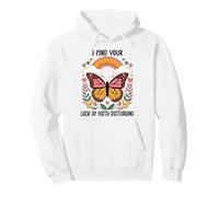 I Find Your Lack of Faith Disturbing Butterfly Christian Sudadera con Capucha