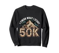 I Finish What I Start 50K Corredor de maratón - Sudadera