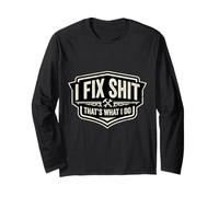 I Fix Shit That's What I Do Funny Handyman Repairman Manga Larga