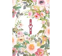 I: Floral Letter I Notebook - Cute Personalized Journal for Women and Girls, Stylish Monogram Design, Perfect for Journaling, Note-Taking, Creative Writing, and Gifting, 6x9 Softcover Diary