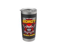 I For One Bienvenido a nuestra robótica amante de la inteligencia artificial Vaso térmico de acero inoxidable de doble pared