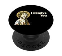 I Forgive You Kind Cita Jesús Meme Icono Cristiano PopSockets PopGrip Adhesivo