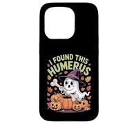 I Found This Humerus Ghost Cute Funny Scary Juego de Palabras de Halloween Carcasa para iPhone 15 Pro