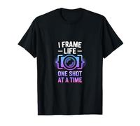 I Frame Life One Shot AT A Time Camiseta