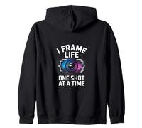 I Frame Life One Shot AT A Time Sudadera con Capucha