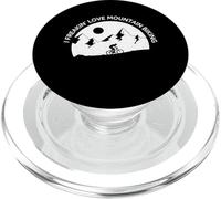 I Freaking Love Mountain Biking TrailRide PopSockets PopGrip para MagSafe