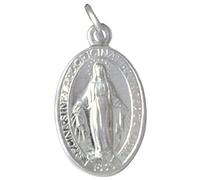 I G J LOTE LA MEDALLA MILAGROSA - La ORIGINAL - 100% MADE IN ITALY - LAS MEDALLAS DE LOS SANTOS PATRONES (Lote de 10 Medallas)