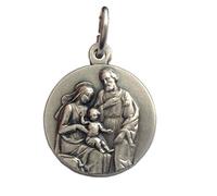 I G J MEDALLA DE LA SAGRADA FIMILIA - Las Medallas de Los Santos Patronos - 100% Made in Italy