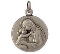 I G J MEDALLA DE LA VIRGEN CON EL NIÑO JESÚS - LAS MEDALLAS DE LOS SANTOS PATRONOS