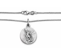 I G J Medalla de San Miguel Arcángel con Cadena- Las medallas de Los Patronos