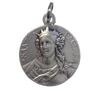 I G J Medalla de Santa Bárbara - Patrona del Cuerpo de Bomberos - Made in Italy