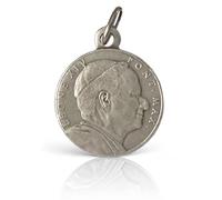 I G J Medalla del Papa Leo XIV° (Papa Prevost) / Plaza de San Pedro en Roma, 100% fabricado en Italia