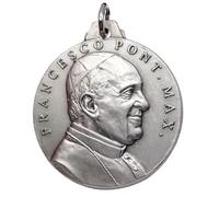 I G J MEDALLA JUBILEO 2025 (PAPA FRANCISCO/LOGO OFICIAL DEL JUBILEO) - LAS MEDALLAS DE LOS SANTOS PATRONES