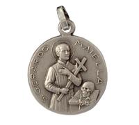 I G J MEDALLA SAN GERARDO MAIELLA EN PLATA 925 - PATRÓN DE LAS MUJERES EMBARAZADAS