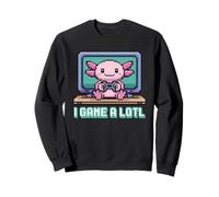 I Game A Lotl, Gamesolotl, Funny Kawaii Axolotl Gaming Sudadera